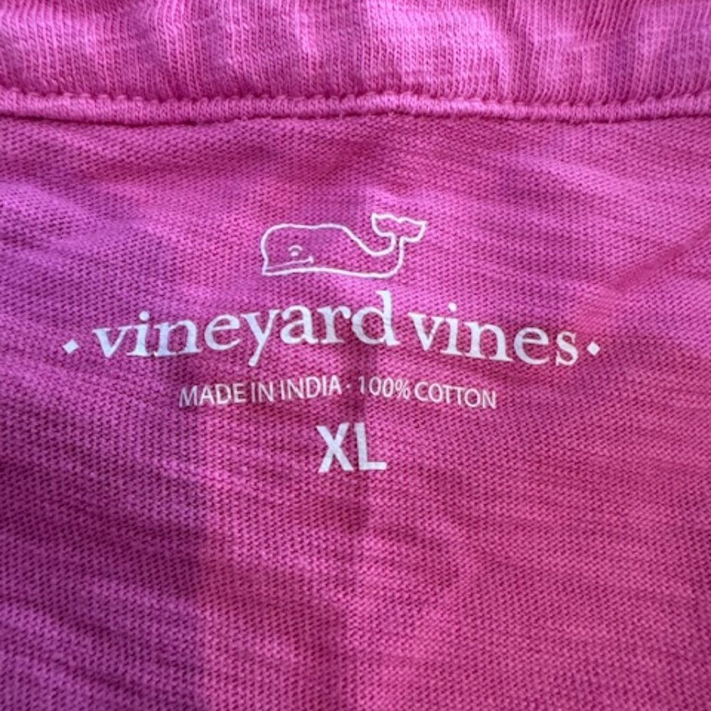 Vineyard Vines Sleeveless Surfside Pink Cover-Up - Picture 4 of 8